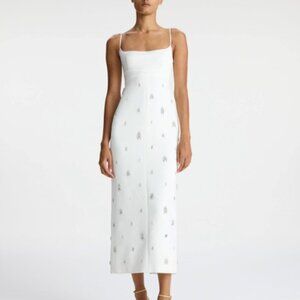 ALC Alana Embellished Midi Dress